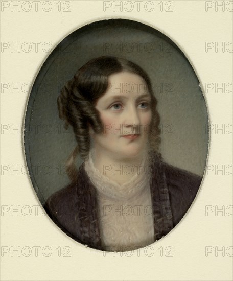 Emilia Field Brewer, ca. 1875.
