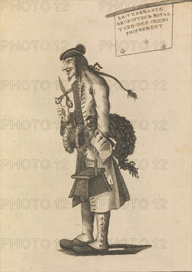 The Dog Barber, April 25, 1771.