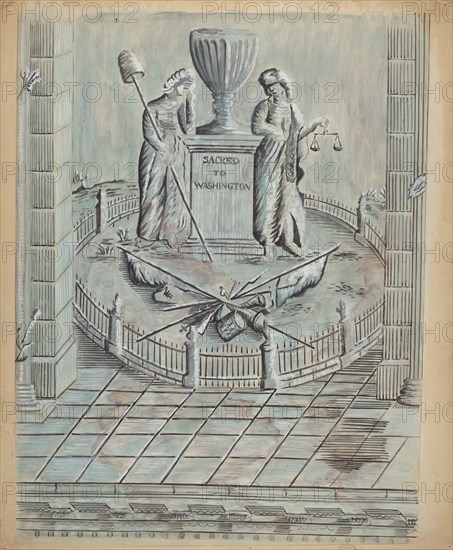 Wall Paper (Fragment), c. 1939.