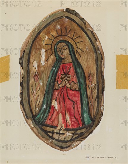 Retablo - Santa Maria, c. 1939.