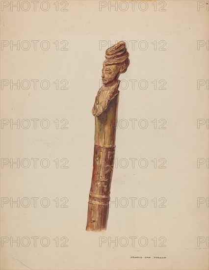 Cane Head or Handle, 1935/1942.
