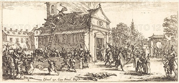 Pillaging a Monastery, c. 1633.