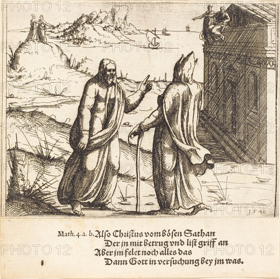 The Temptation of Christ, 1548.