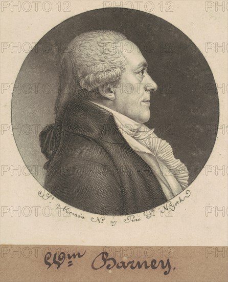 William Stevenson Barney, 1798.