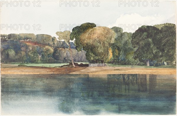 Landscape with Trees and Water.