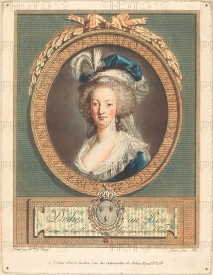 Queen Marie-Antoinette, c. 1789.