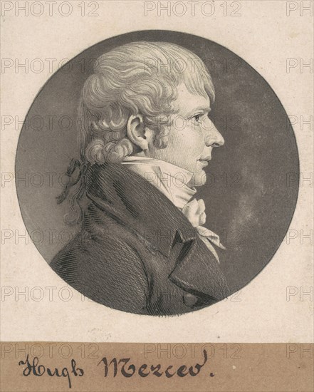 Hugh Tenant Weedon Mercer, 1808.