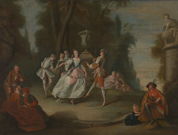 Rustic Dance, 18th-19th century.