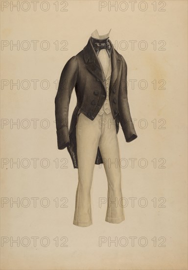 Boy's Coat and Trousers, c. 1939.