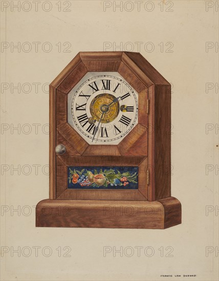 Alarm Clock (Timepiece), c. 1937.