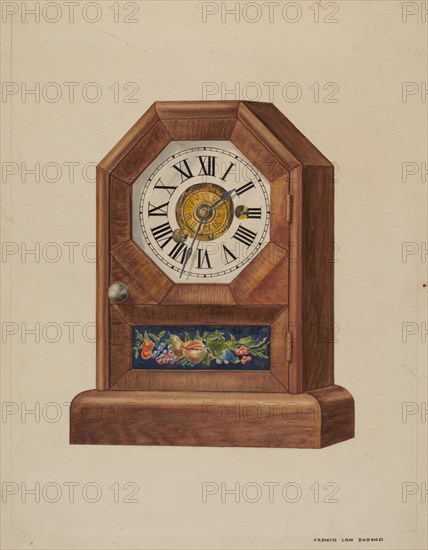 Alarm Clock (Timepiece), c. 1937.