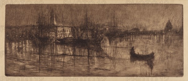 A Wet Evening in Venice, c. 1880.