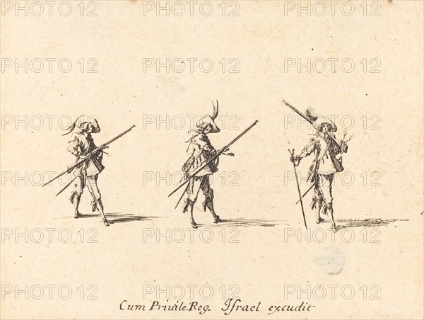 Drill with the Musket, 1634/1635.