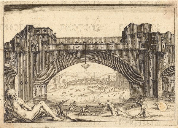 Ponte Vecchio, Florence, c. 1617.