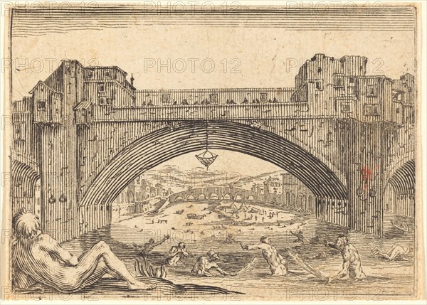 Ponte Vecchio, Florence, c. 1622.