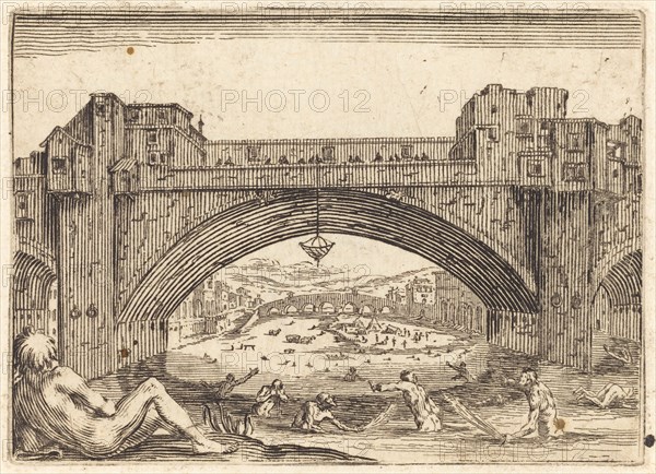 Ponte Vecchio, Florence, c. 1622.