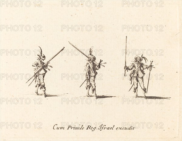 Drill with the Musket, 1634/1635.