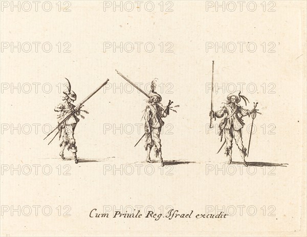 Drill with the Musket, 1634/1635.