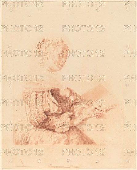 Young Girl at the Keyboard, 1767.