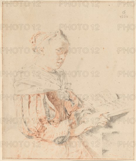 Young Girl at the Keyboard, 1767.