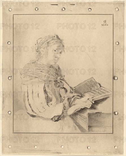 Young Girl at the Keyboard, 1767.