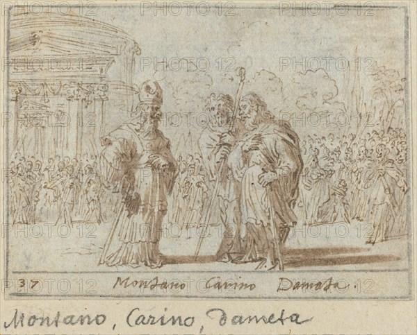 Montano, Carino and Dameta, 1640.