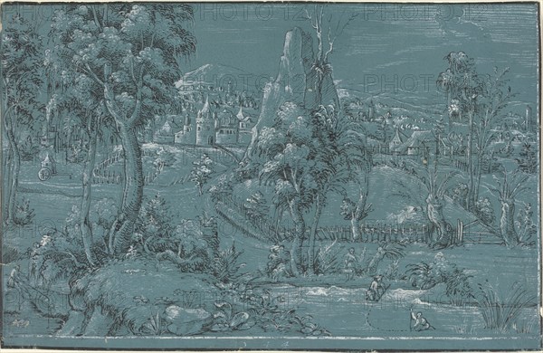 Landscape with Men Fishing, 1544.
