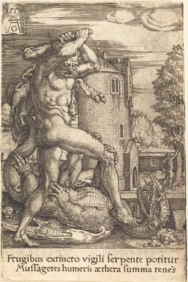 Hercules Slaying the Dragon, 1550.