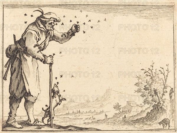 Peasant Attacked by Bees, c. 1617.