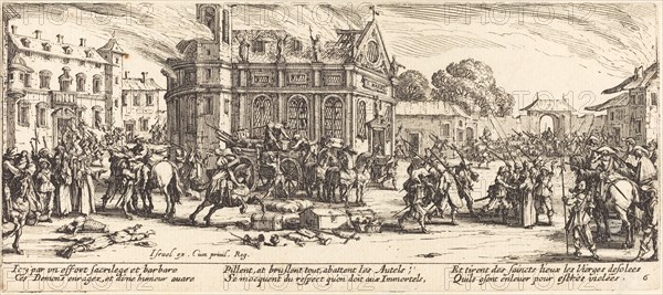 Destruction of a Convent, c. 1633.