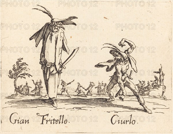 Gian Fritello and Ciurlo, c. 1622.