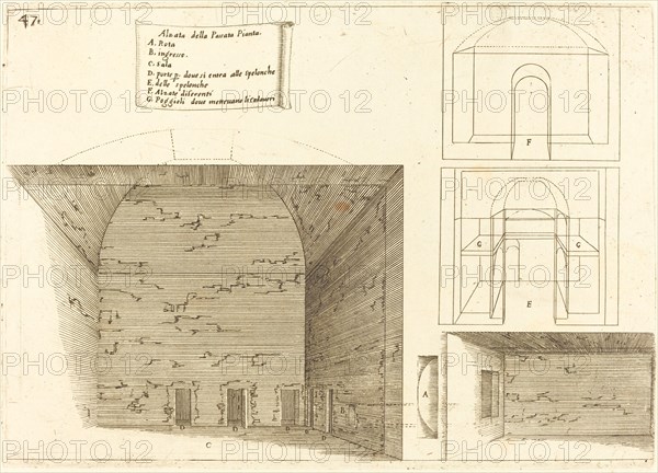 Elevation of a Passage Plan, 1619.
