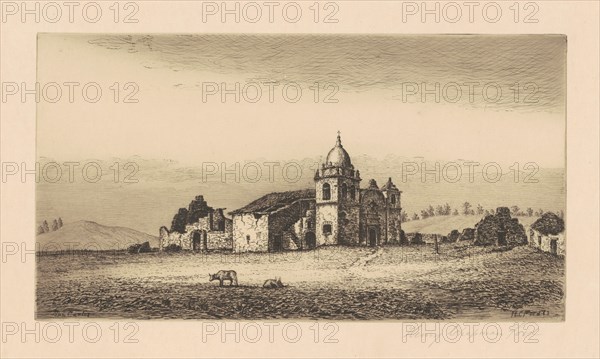 Mission San Carlos Borromeo, 1883.
