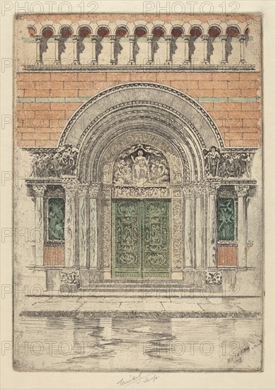 The Door, St. Bartholomew's, 1909.