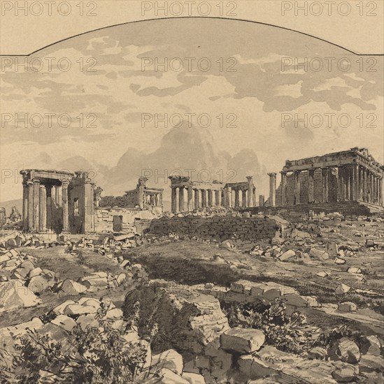 The Parthenon from the East, 1890.