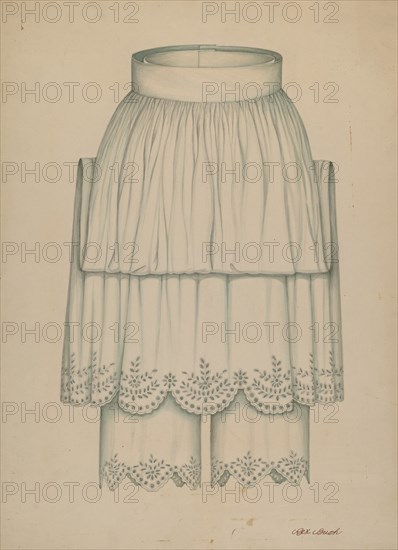 Petticoat and Pantalettes, c. 1938.