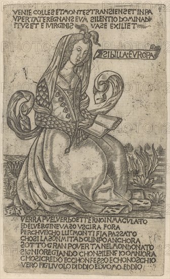 European Sibyl, early 15th century.