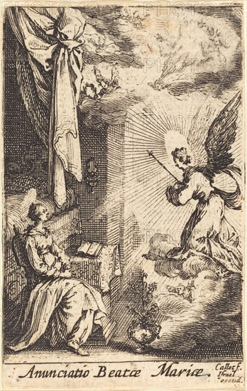 The Annunciation, in or after 1630.