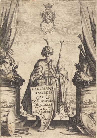 Title Page for "Il Solimano", 1620.