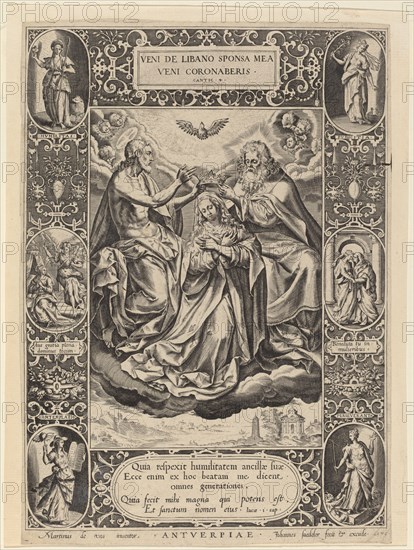 The Coronation of the Virgin, 1576.