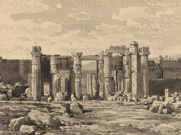 The Propylaeum from the East, 1890.