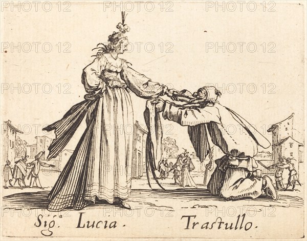 Signa. Lucia and Trastullo, c. 1622.