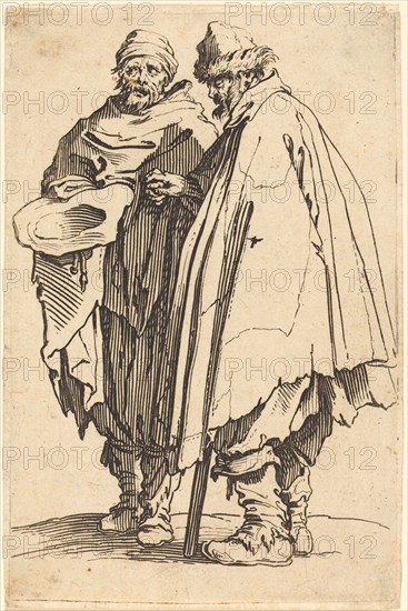 Blind Beggar and Companion, c. 1622.