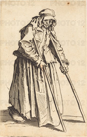 Beggar Woman with Crutches, c. 1622.