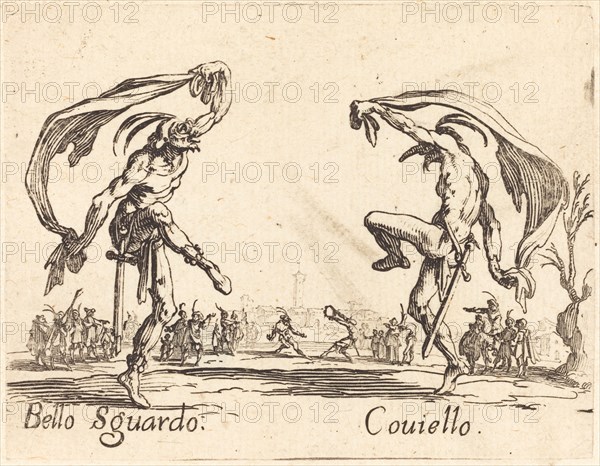 Bello Sguardo and Coviello, c. 1622.
