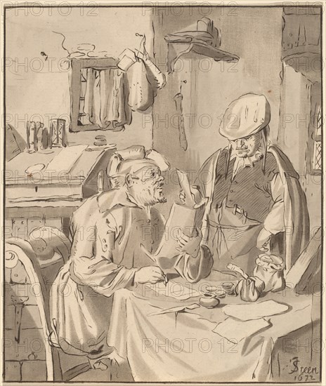 The Collector, 1777, published 1786.