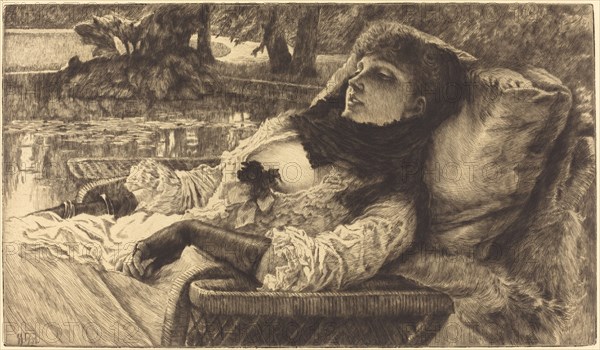 Summer Evening (Soiree d'ete), 1882.