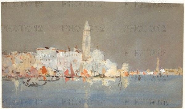 Venetian Capriccio with a Campanile.