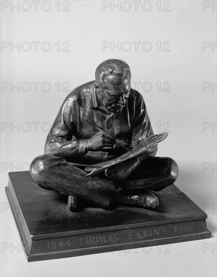 Eakins Seated, 1907/cast after 1915.