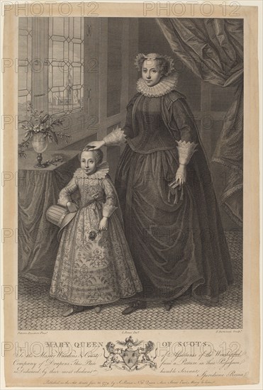 Mary, Queen of Scots, published 1779.